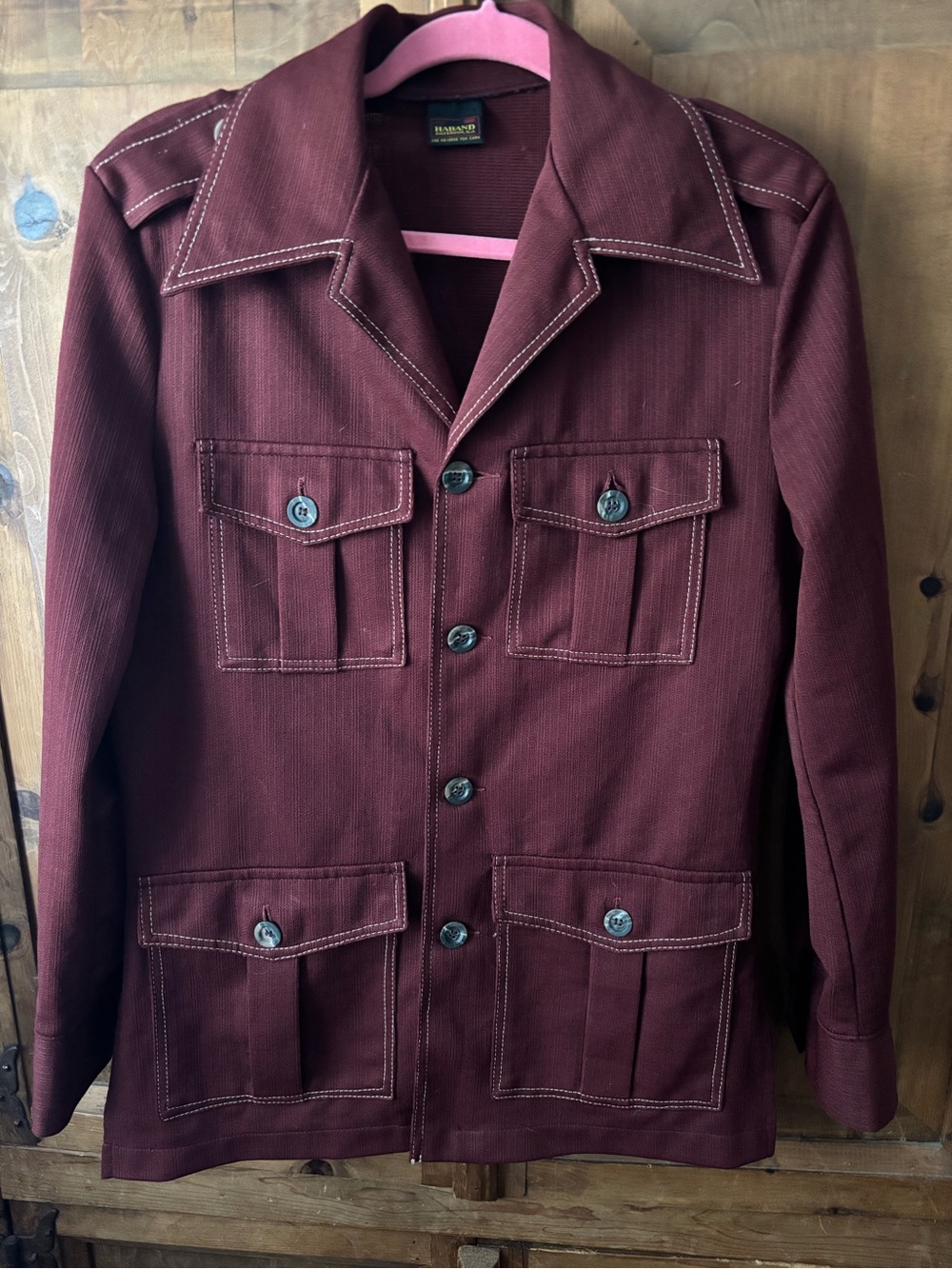 Vintage Haband Dagger Collar  Field Jacket